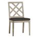 Summer Classics Haley Patio Dining Side Chair w/ Cushions Wood in Brown | Wayfair 294727+C265H3120N