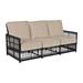 Summer Classics Newport 79" Wide Outdoor Wicker Patio Sofa w/ Cushions Wicker/Rattan/Olefin Fabric Included/Sunbrella® Fabric Included | Wayfair