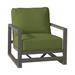 Summer Classics Avondale Patio Lounge Chair w/ Cushions, Linen in Gray | Wayfair 340131+C595H4302N