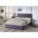 Ivy Bronx Karslyn Bed Upholstered in Gray | 40.3 H x 85.5 W x 64.1 D in | Wayfair 825CABABA86F4E25B3877EC7648B3BE3