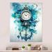 Winston Porter Clock Time In Motion I - Watches Metal Wall Art Metal in Blue/Gray | 20 H x 12 W x 1 D in | Wayfair 03DE25D14F044CA08C717635F375DF87