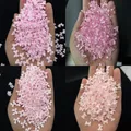Nail Art Charms Nail Art Multi Resn Bow Kawaii Pink Bowvétérans t Décorations en biscuits DIY