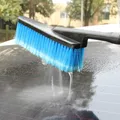 LEEPEE-Brosse de lavage de voiture à long manche rétractable interrupteur de débit d'eau