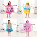 Poncho à capuche pour enfants serviette de plage pour enfants Serviette Everak Serviette de