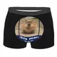 Capybara – Boxer taille moyenne pour homme sous-vêtement humoristique avec des animaux slip