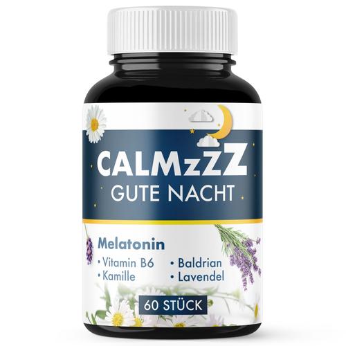 CalmZzz Gute Nacht Melatonin Fruchtgummis 60 St Fruchtgummi