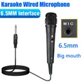 Altoparlante domestico 6.5mm microfono Trolley altoparlante microfono Karaoke microfono da Studio di