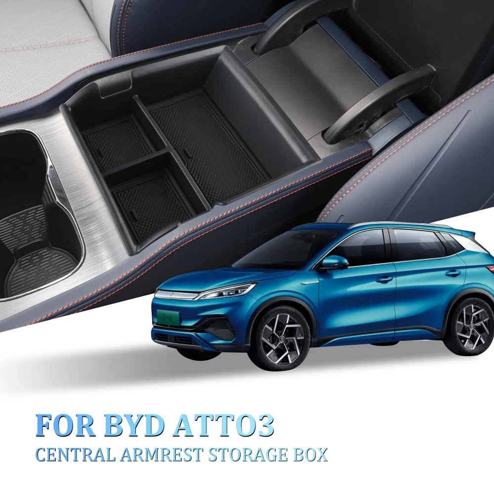 Auto Mittel konsole Btorage Box Armlehne Box Aufbewahrung stablett für byd atto 3 Zubehör Image