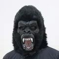 Gorilla-Maske mit realistischen Schimpansen Halloween Cosplay Dschungel schwarzer Affe Affe lustige