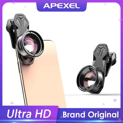 APEXEL kamera telefon objektiv 100mm makro objektiv 4 K HD super makro linsen + CPL + sterne filter