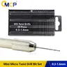 CMCP HSS Twist Drill Bit s 0.3-1.6mm Mini Micro Drill Bit Set alluminio Hand Drill Model Craft con