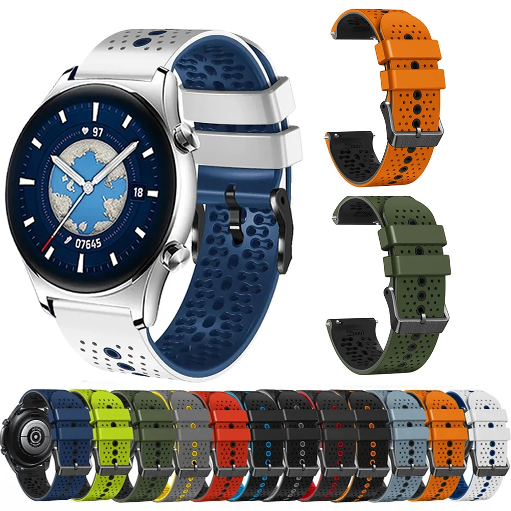 Armband Für HONOR Uhr GS 3 / GS Pro Silikon Band Easyfit Strap Für HONOR Magie Uhr 2 46mm armband Armband Gürtel Correa Image