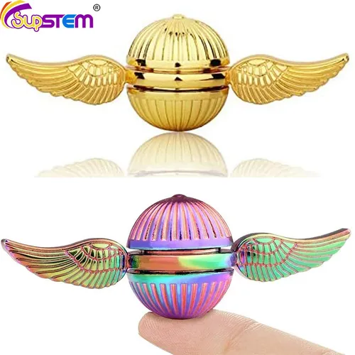 Goldener Schnatz Zappeln Spinner Spielzeug Metall Anti Stress Hand Spinner Spielzeug Spinnen Kreisel