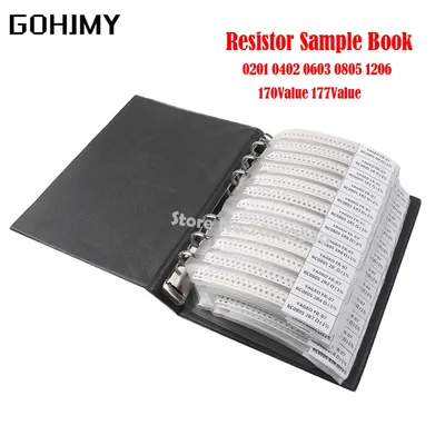 4250PCS 8500PCS 8850PCS 0201 0402 0603 0805 1206 GOHJMY Widerstand Probe leere Buch 1% SMD Image