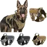 Imbracatura tattica per cani Militar per imbracatura per cani di taglia grande con imbracatura per