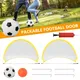 1 Satz tragbare faltbare Fußball tor Fußball netz Outdoor Fußball Trainings ziel Netz Zelt Kinder