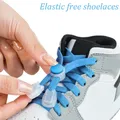 Nuovi lacci elastici con chiusura a molla lacci per scarpe elastici piatti lacci per scarpe da