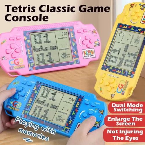 Tetris Spiele konsole Dual-Mode-Umschaltung 5-Zoll-Großbild-Puzzle-Spielzeug