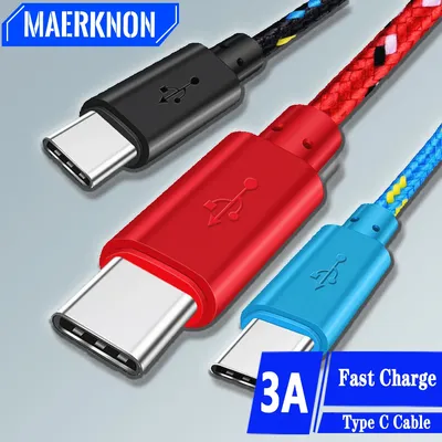 Maer knon USB Typ C Kabel Daten synchron isation USB Ladekabel für Samsung S22 Huawei Mate60 Pro Xiaomi Telefonkabel Datenkabel Typec Draht Image