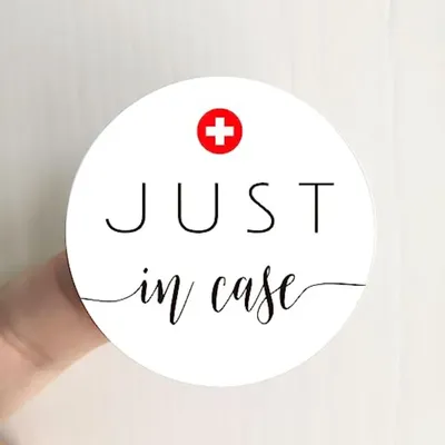 120 Stück, nur im Etui-Aufkleber, geeignet für Kater-Sets, Hotel-Willkommensbeutel und Image