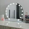Desktop Make-up Hollywood Spiegel 4-6-10 Glühbirnen Hollywood LED Licht Kosmetik spiegel Spiegel