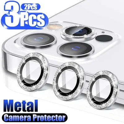 3 Stück Luxus kamera Objektivs chutz Glas Displays chutz folie für iPhone 15 13 12 11 14 Pro Max für iPhone 14 15 Pro Back Lens Glas