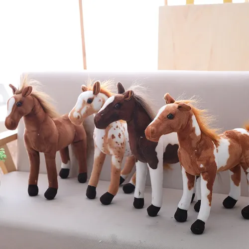 30cm Simulation Pferd Plüschtiere niedlichen Stofftier Zebra Puppe weich realistisch Pferd Spielzeug