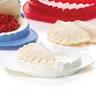 4 Größe Presse Ravioli Teig Gebäck Kuchen Knödel Hersteller Gyoza Form Form Werkzeug einfach umwelt