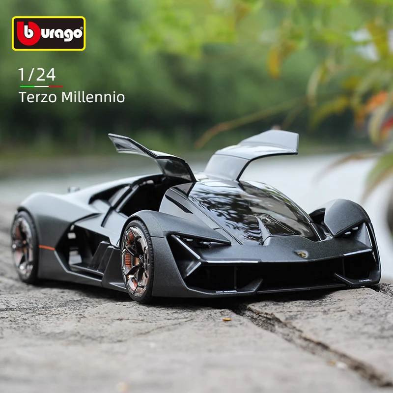 Bburago 1:24 Lamborghini Terzo Millennio Legierung Sportwagen Statische Druckgussfahrzeuge Modell Spielzeug Druckguss Voiture Geschenk Sammlerstück Image