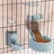 Automatische Haustier Wasser flasche für Welpen Katzen Kaninchen Futter behälter Spender Schüssel Katzen Hunde Trinkbrunnen Käfig hängen Feeder