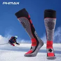 Phmax Ski socken Winter Fleece Männer Snowboard verdicken lange Barrel Outdoor Sports ocke halten