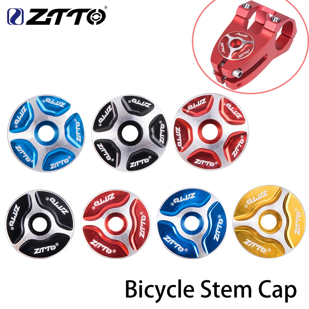 ZTTO MTB Rennrad Aluminium Legierung Schüssel Abdeckung Vorbau Top Cap Headset Abdeckung Für Gabel 1-1/8 "Fahrrad Gewinde Headset radfahren Teile Image