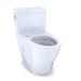 TOTO Legato 1-Piece Elongated 1.28 GPF WASHLET+ & Auto Flush Ready Toilet w/ CEFIONTECT, Cotton White (CST624CEFGAT40#01)