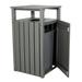 Highwod Professional Commercial Trash Can with Hood