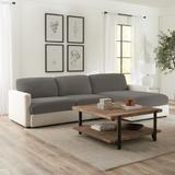 SureFit Stretch Pique Sectional Couch Cushion Slipcovers