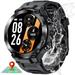 Military GPS Smart Watches Compatible with Samsung Galaxy S20 - GPS Sports Smartwatch IP68 Waterproof 1.32 HD Big Screen Fitness Tracker with 20 Sports Modes Heart Rate Monitor Sleep Tracker