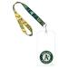 WinCraft Oakland Athletics Lanyard with Credential Holder