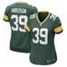 Women's Nike Zayne Anderson Green Bay Packers Team Game Jersey