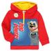 Toddler Red Puppy Dog Pals Pug Power Half-Zip Hoodie Sweatshirt