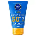 NIVEA SUN Kids Protect & Care Sun Cream To Go SPF50+ 50ml Travel Size