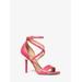 Michael Kors Astrid Studded Leather Sandal Pink 7.5