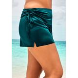 Plus Size Women's Pack N' Go Relaxed Drawstring Short by Swimsuits For All in Mediterranean (Size 38/40)