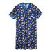 Men's Big & Tall Licensed Novelty Nightshirt by KingSize in Donald Duck Toss (Size 7XL/8XL) Pajamas