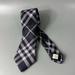 Burberry Accessories | Authentic Burberry London Classic Cut Vintage Check Silk Tie | Color: Blue/Purple | Size: Os