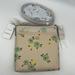 Coach Bags | Coach Kitt Messenger Crossbody With Floral Print Brass/Ivory Multi | Color: Cream/Green | Size: Os