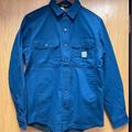 Carhartt Jackets & Coats | Carhartt Canvas Fleece-Lined Shirt Jac Nwt | Color: Blue | Size: Various