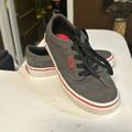 Vans Shoes | Kids Vans Shoes. Grey And Red With White Soles. Size 12 | Color: Gray/Red | Size: 12b