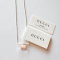 Gucci Jewelry | Gucci Sterling Silver Trademark Logo Square Pendant Necklace | Color: Silver | Size: Os