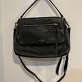 Kate Spade Bags | Kate Spade Leather Messenger Bag With Cross Body Strap And Shoulder Bag Strap | Color: Black | Size: Os