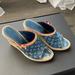 Louis Vuitton Shoes | Authentic Vintage Louis Vuitton Denim Wedges Shoes Size 41/10 | Color: Blue | Size: 41/10